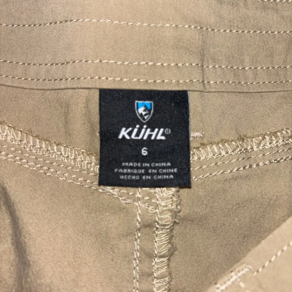 Kuhl Splash Skirt Womens 6 Khaki Tan A-Line Hiking Outdoor Utility Mini Skirt - Picture 3 of 11